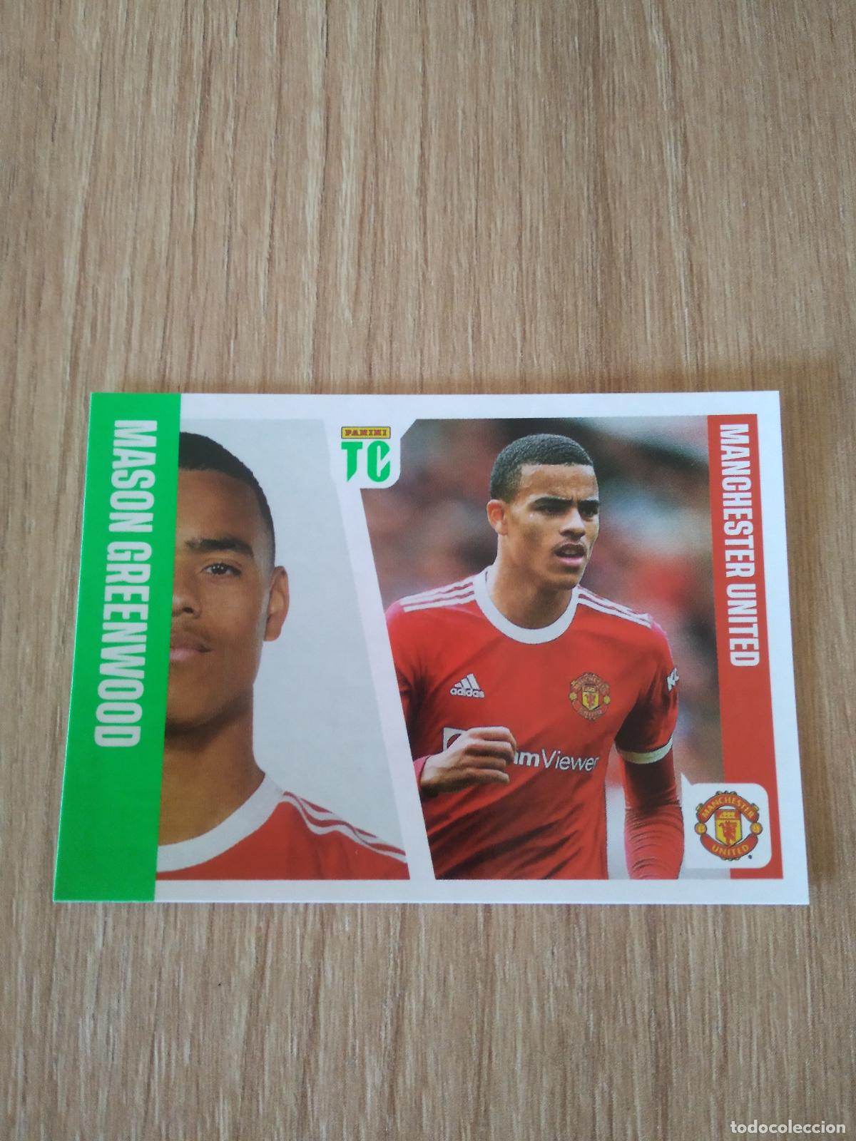 Cromos de f&uacute;tbol: 108 GREENWOOD MANCHESTER UNITED CROMO FUTBOL PANINI TOP CLASS 2022 STICKER