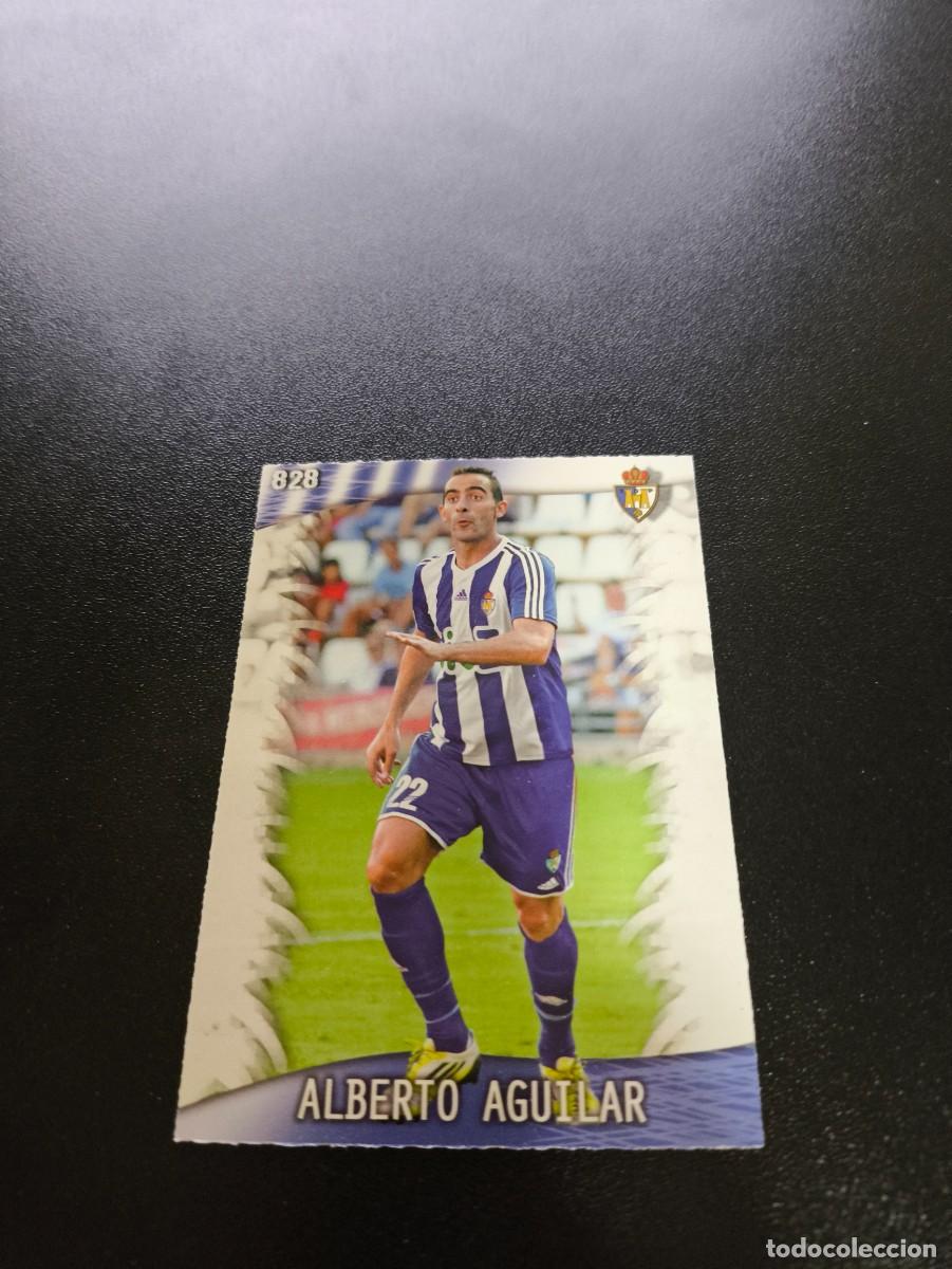 Cromos de f&uacute;tbol: 828 Alberto Aguilar PONFERRADINA MUNDICROMO LIGA 2013 2014 13 14 PLATINUM NO PANINI ESTE