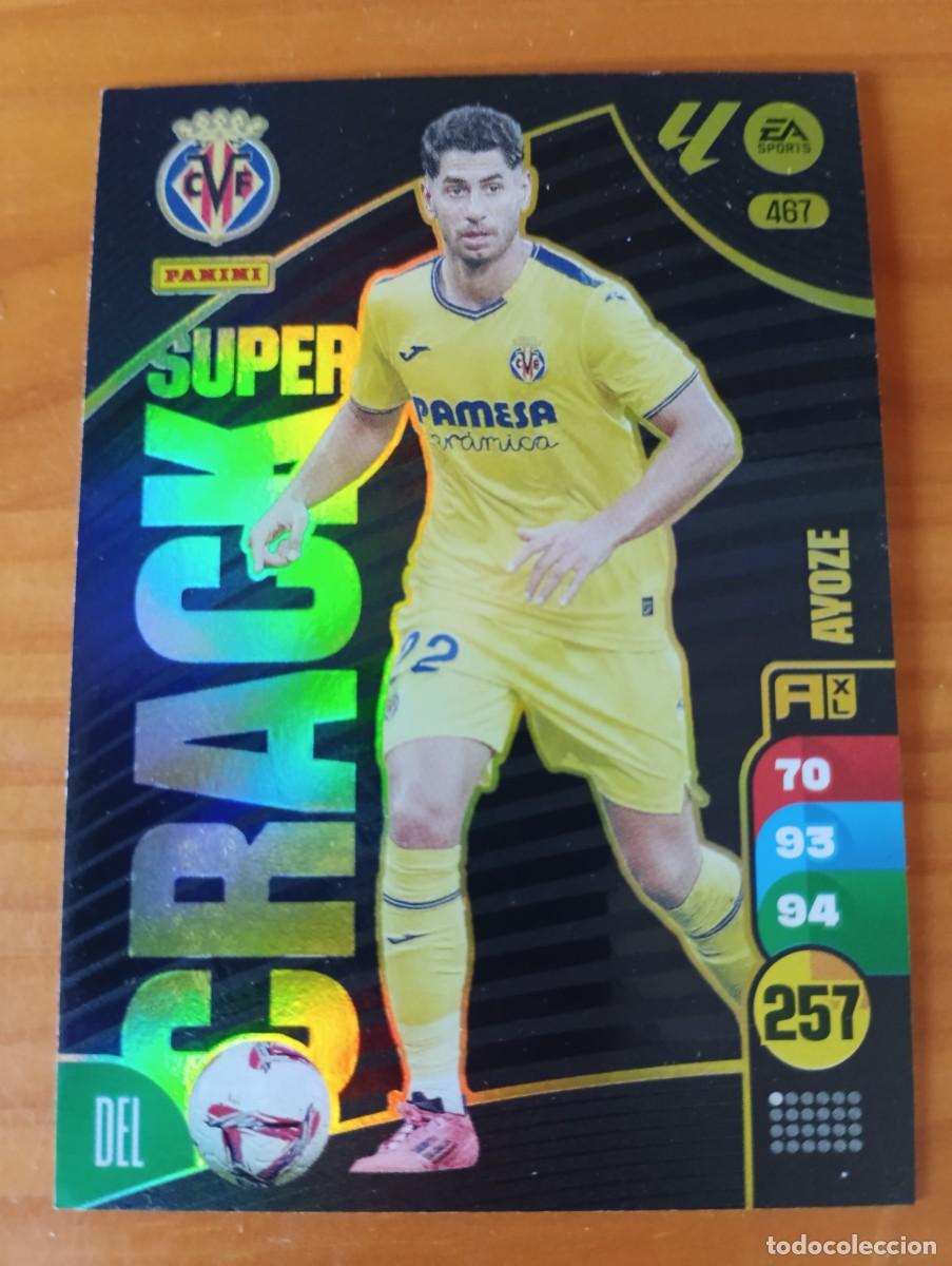 Cromos de f&uacute;tbol: ADRENALYN XL 2024-25 SUPER CRACK AYOZE VILLARREAL N&ordm; 467