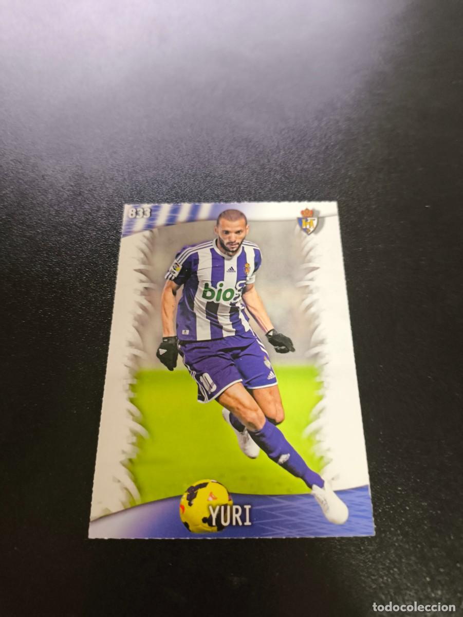 Cromos de f&uacute;tbol: 833 Yuri PONFERRADINA MUNDICROMO LIGA 2013 2014 13 14 PLATINUM NO PANINI ESTE