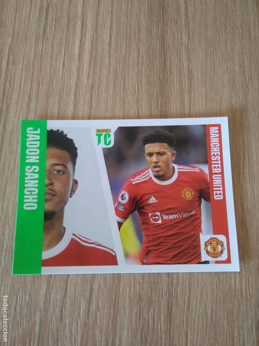 Cromos de f&uacute;tbol: 110 JADON SANCHO MANCHESTER UNITED CROMO FUTBOL PANINI TOP CLASS 2022 STICKER