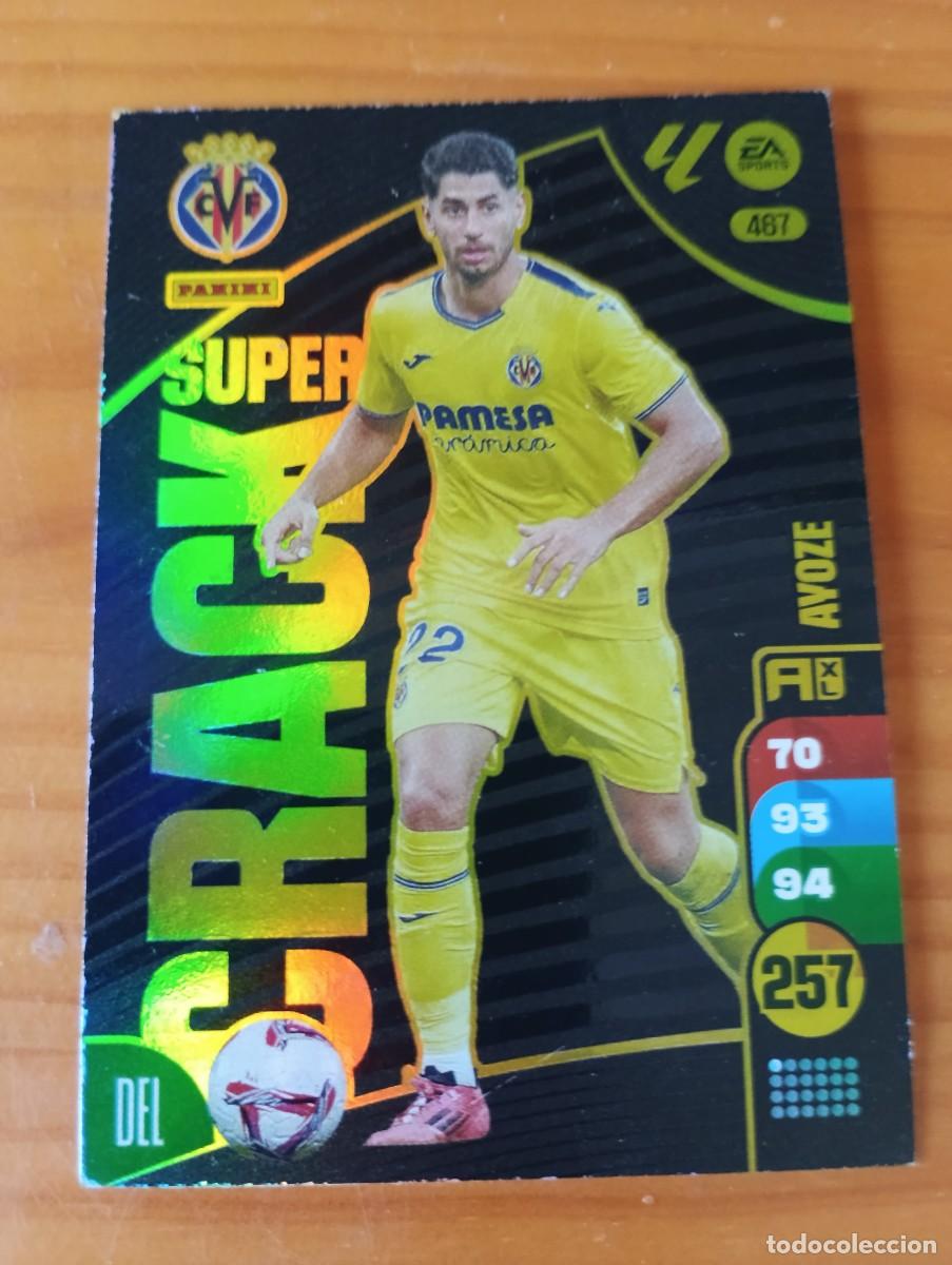Cromos de f&uacute;tbol: ADRENALYN XL 2024-25 SUPER CRACK AYOZE VILLARREAL N&ordm; 467