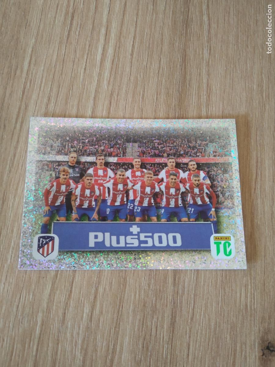 Cromos de f&uacute;tbol: 113 EQUIPO PLANTILLA ATLETICO DE MADRID CROMO FUTBOL PANINI TOP CLASS 2022 STICKER