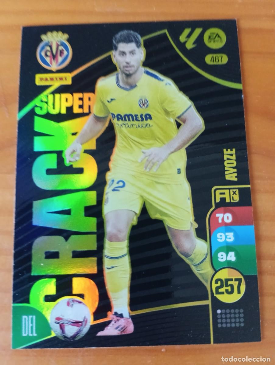 Cromos de f&uacute;tbol: ADRENALYN XL 2024-25 SUPER CRACK AYOZE VILLARREAL N&ordm; 467