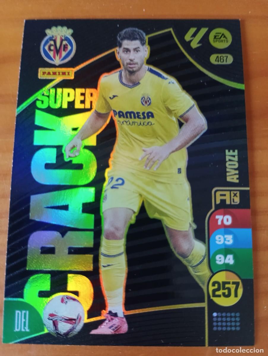 Cromos de f&uacute;tbol: ADRENALYN XL 2024-25 SUPER CRACK AYOZE VILLARREAL N&ordm; 467