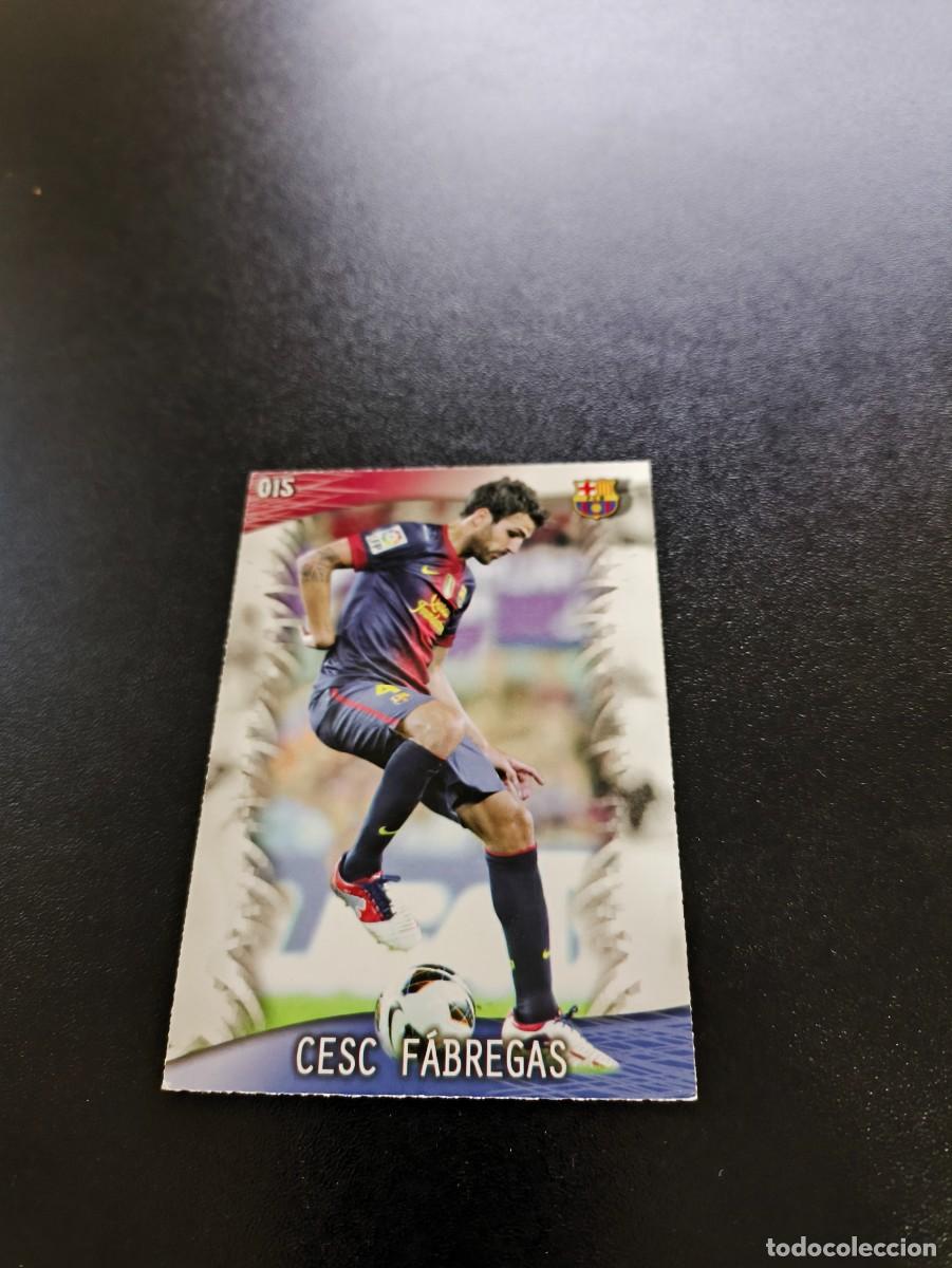 Cromos de f&uacute;tbol: 15 CESC FABREGAS BARCELONA MUNDICROMO LIGA 2013 2014 13 14 NO PANINI ESTE