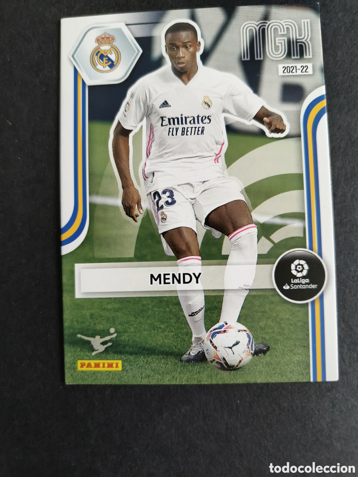 Cromos de f&uacute;tbol: Megacracks 2021/22 225 Mendy Real Madrid