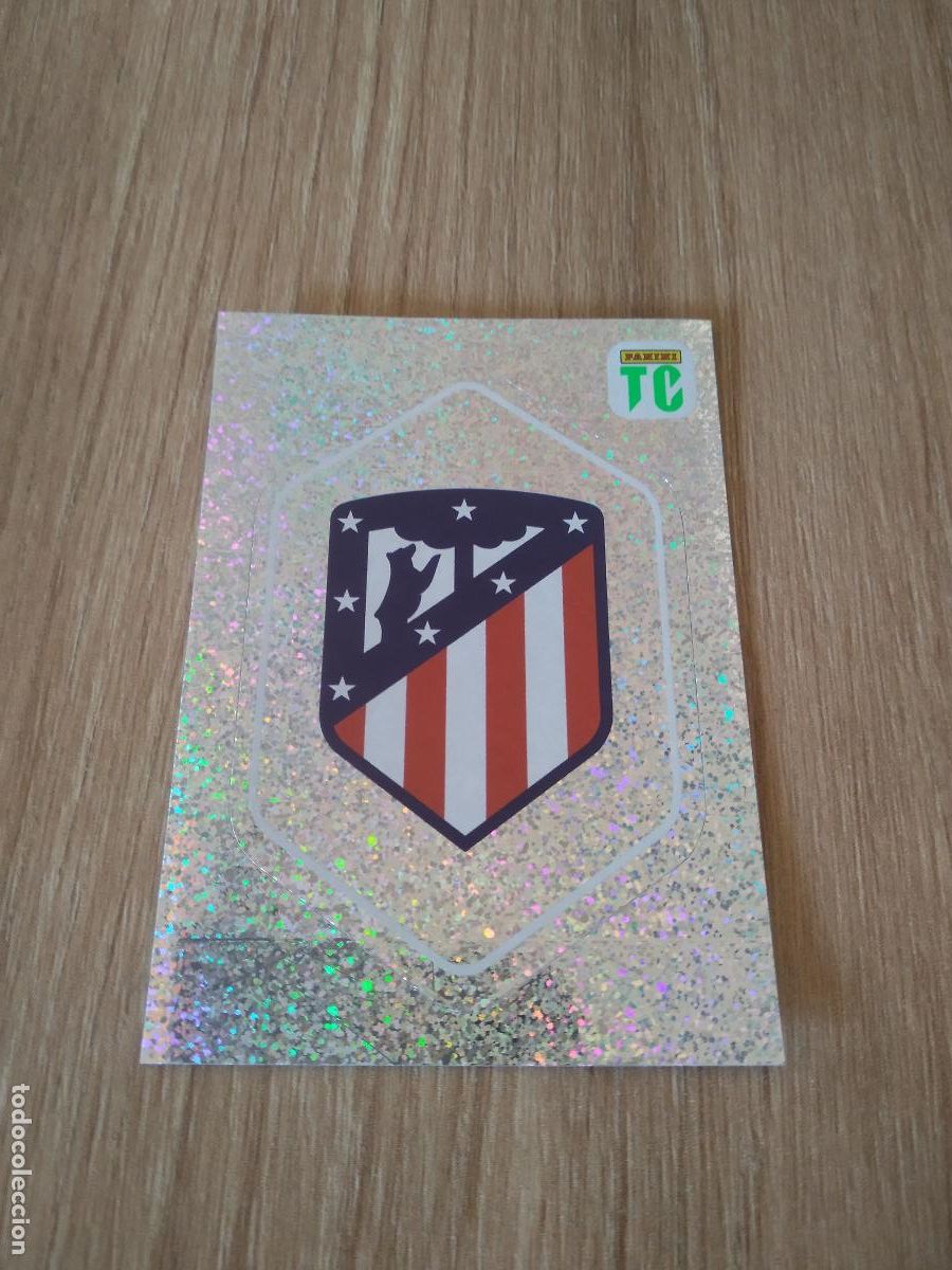 Cromos de f&uacute;tbol: 118 ESCUDO ATLETICO DE MADRID CROMO FUTBOL PANINI TOP CLASS 2022 STICKER