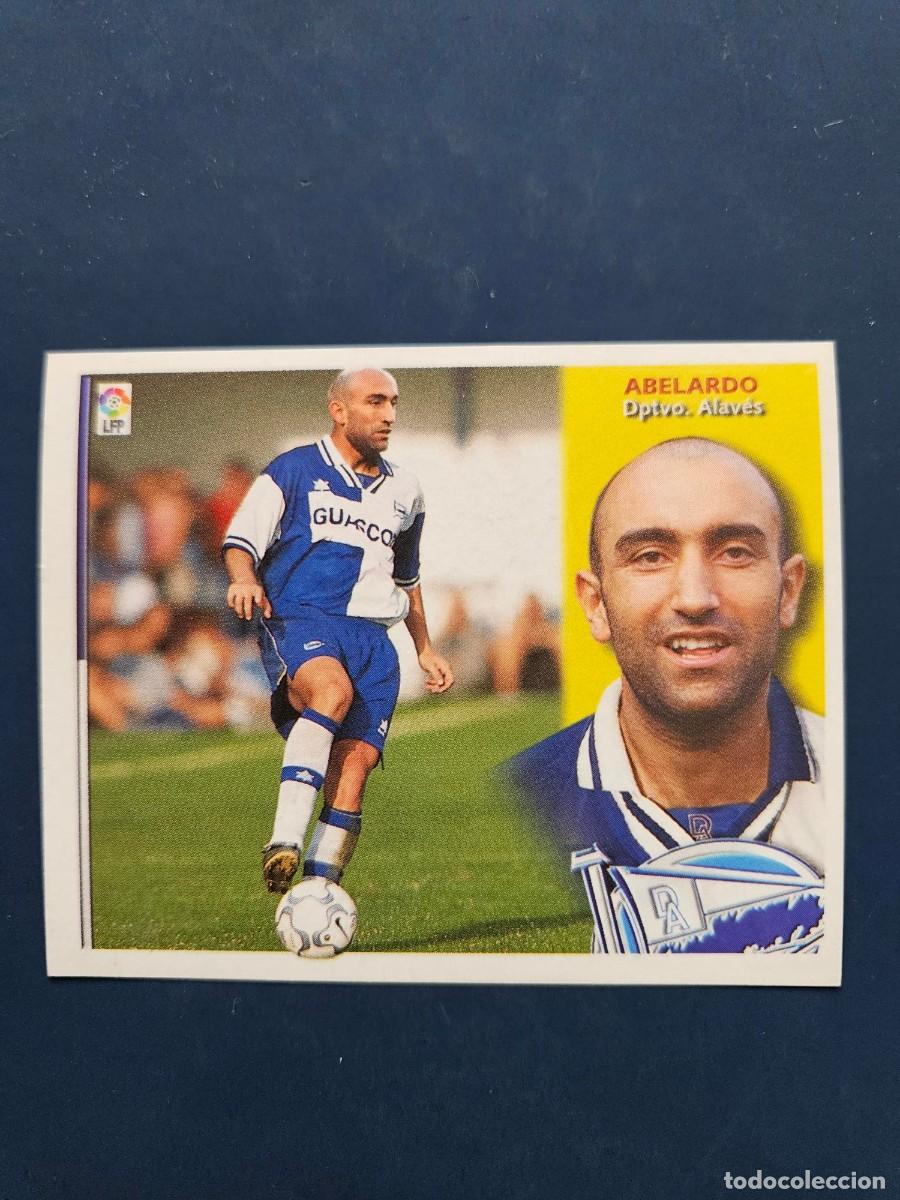 Cromos de f&uacute;tbol: ABELARDO ALAVES LIGA ESTE 02 03 2002 2003 SIN PEGAR NUNCA PEGADO