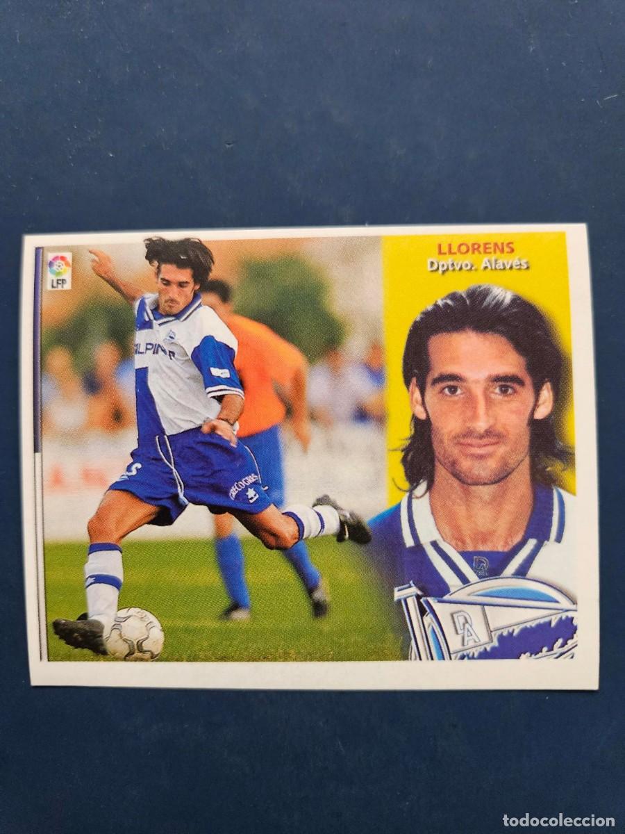 Cromos de f&uacute;tbol: LLORENS ALAVES LIGA ESTE 02 03 2002 2003 SIN PEGAR NUNCA PEGADO