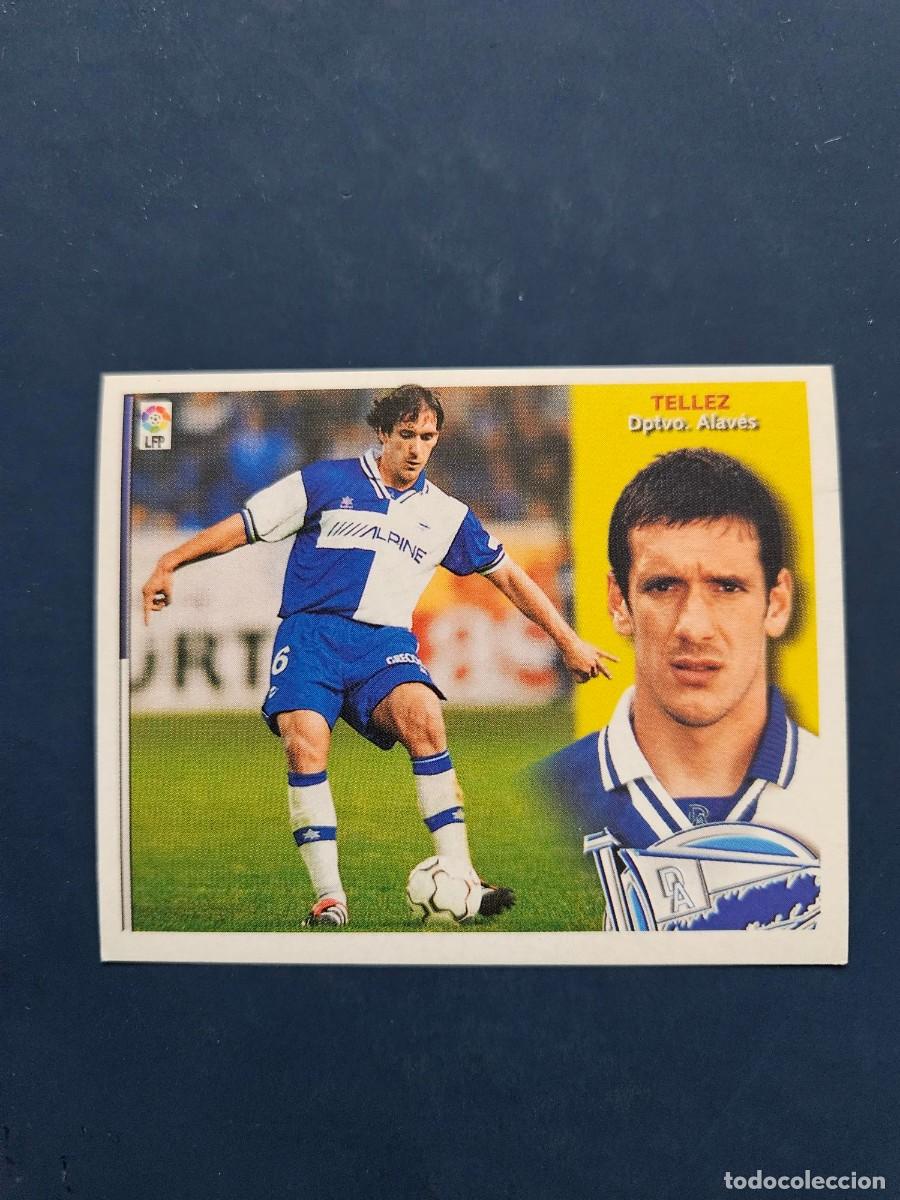 Cromos de f&uacute;tbol: TELLEZ ALAVES LIGA ESTE 02 03 2002 2003 SIN PEGAR NUNCA PEGADO