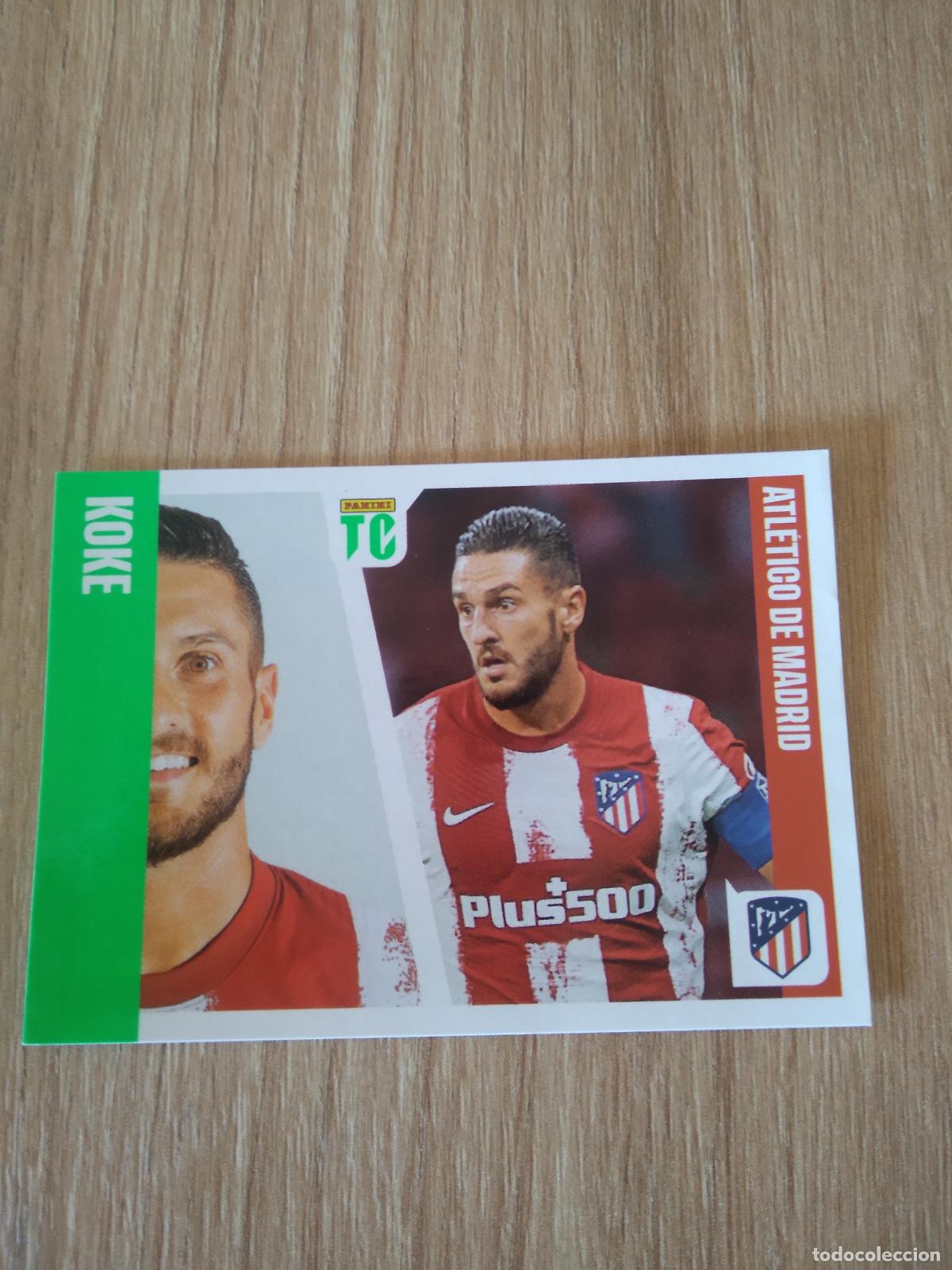 Cromos de f&uacute;tbol: 128 KOKE ATLETICO DE MADRID CROMO FUTBOL PANINI TOP CLASS 2022 STICKER
