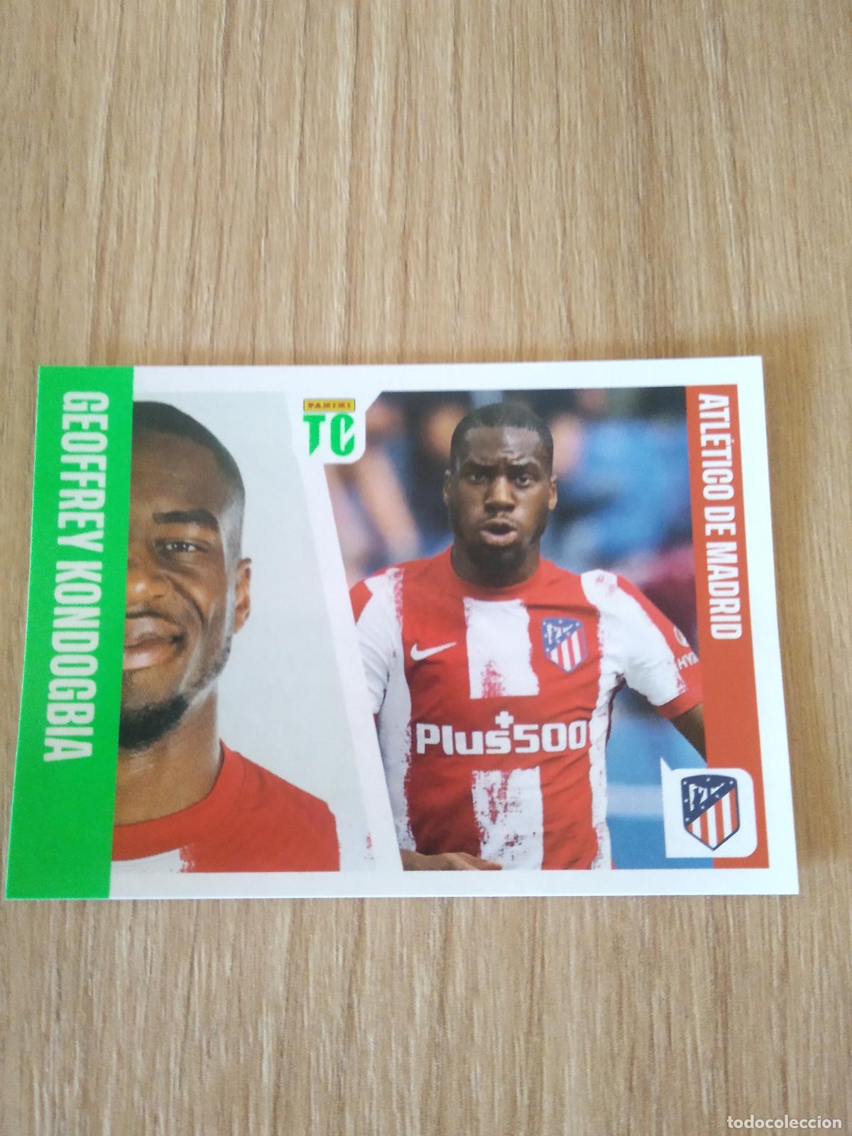 Cromos de f&uacute;tbol: 129 KONDOGBIA ATLETICO DE MADRID CROMO FUTBOL PANINI TOP CLASS 2022 STICKER