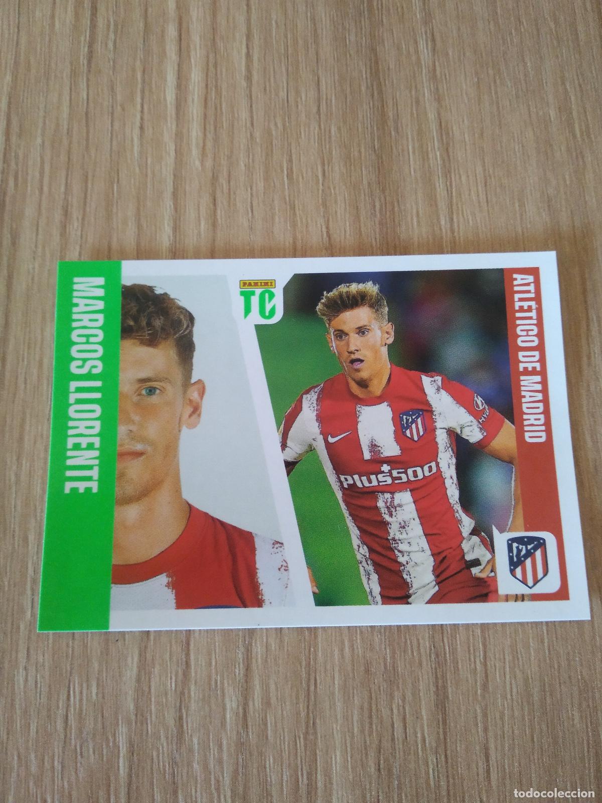 Cromos de f&uacute;tbol: 131 MARCOS LLORENTE ATLETICO DE MADRID CROMO FUTBOL PANINI TOP CLASS 2022 STICKER