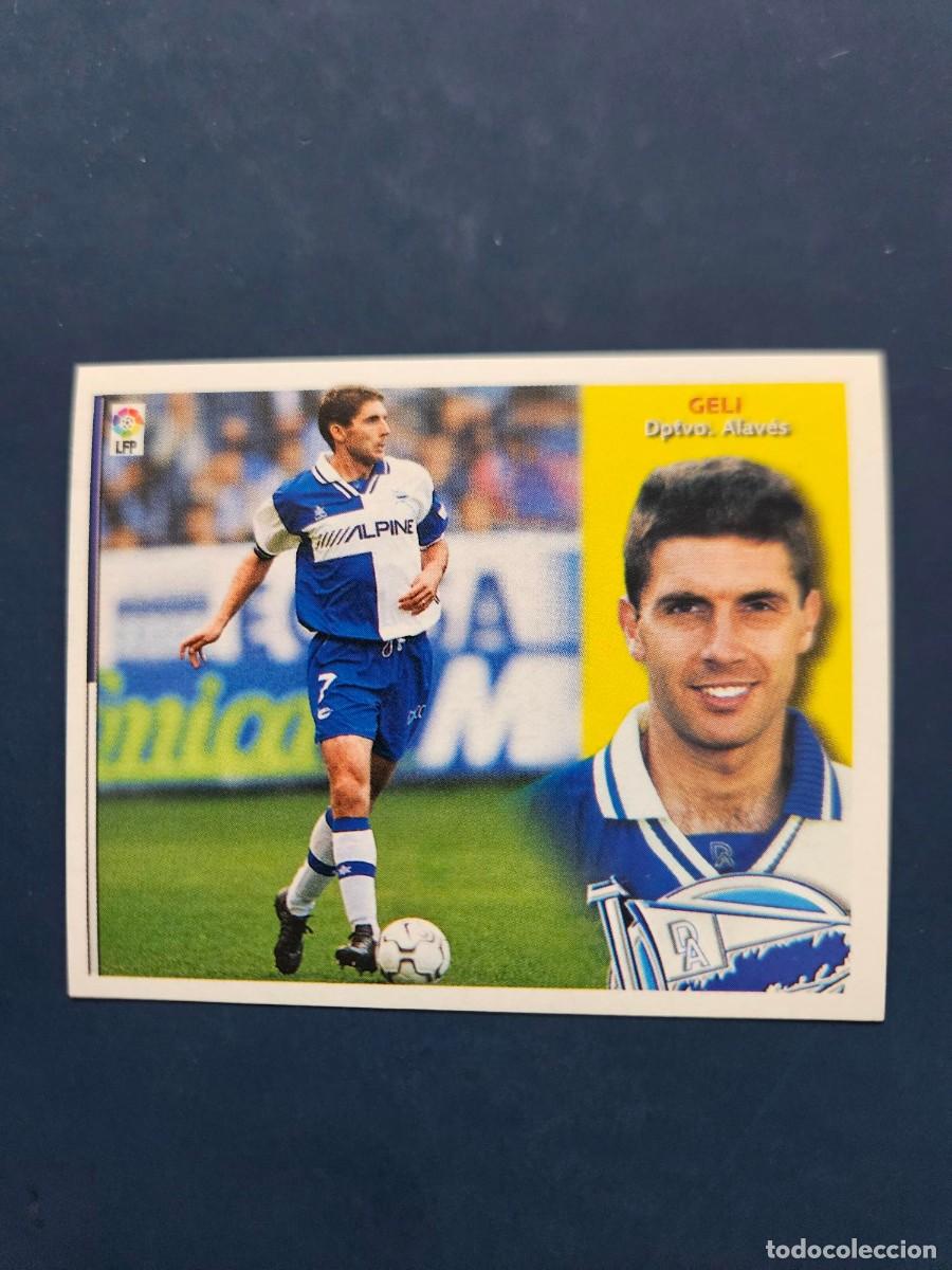 Cromos de f&uacute;tbol: GELI ALAVES LIGA ESTE 02 03 2002 2003 SIN PEGAR NUNCA PEGADO