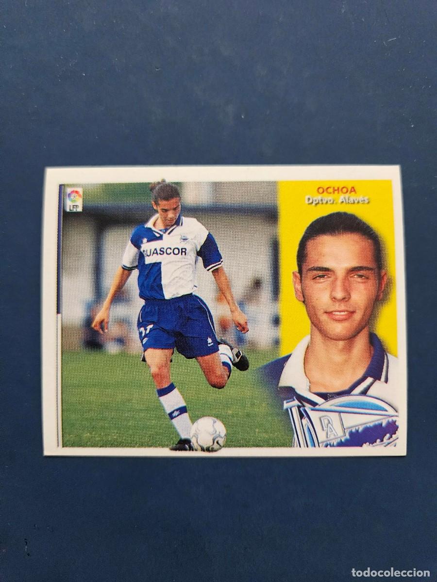 Cromos de f&uacute;tbol: OCHOA ALAVES LIGA ESTE 02 03 2002 2003 SIN PEGAR NUNCA PEGADO