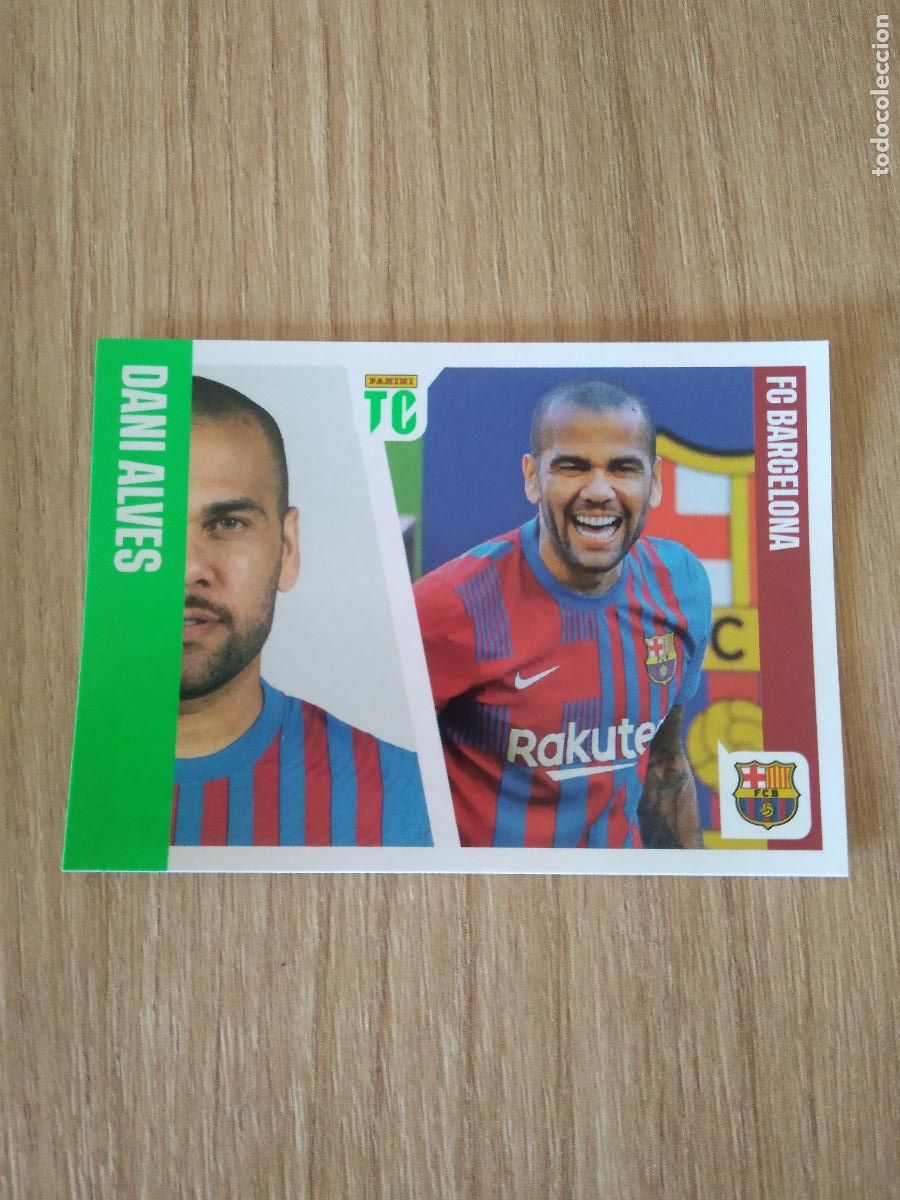 Cromos de f&uacute;tbol: 146 DANI ALVES BARCELONA BAR&Ccedil;A CROMO FUTBOL PANINI TOP CLASS 2022 STICKER