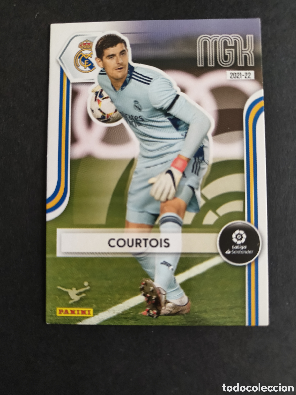 Cromos de f&uacute;tbol: Megacracks 2021/22 218 Courtois Real Madrid