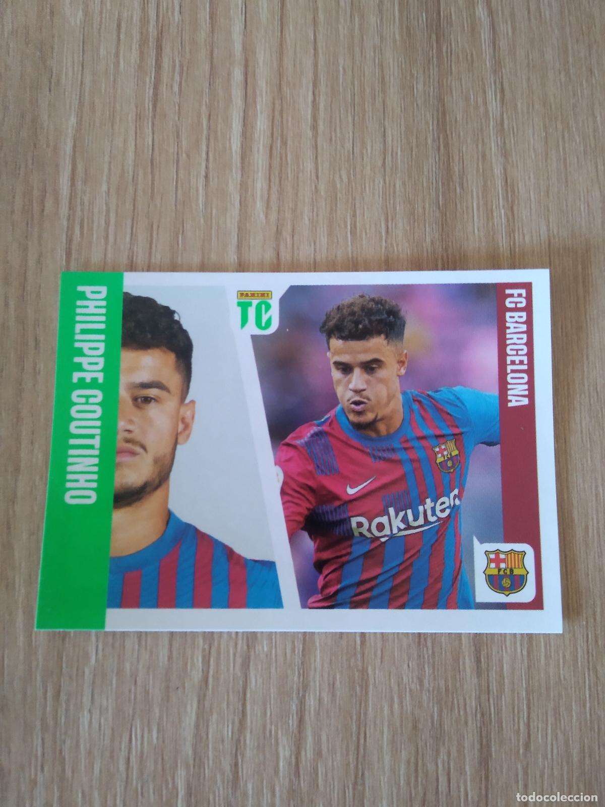 Cromos de f&uacute;tbol: 158 COUTINHO BARCELONA BAR&Ccedil;A CROMO FUTBOL PANINI TOP CLASS 2022 STICKER