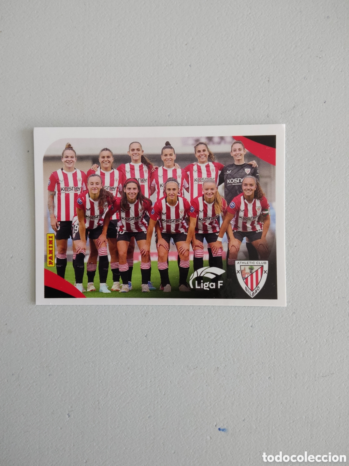 Cromos de f&uacute;tbol: 3 PLANTILLA ATHLETIC CLUB LIGA F 2024 2025