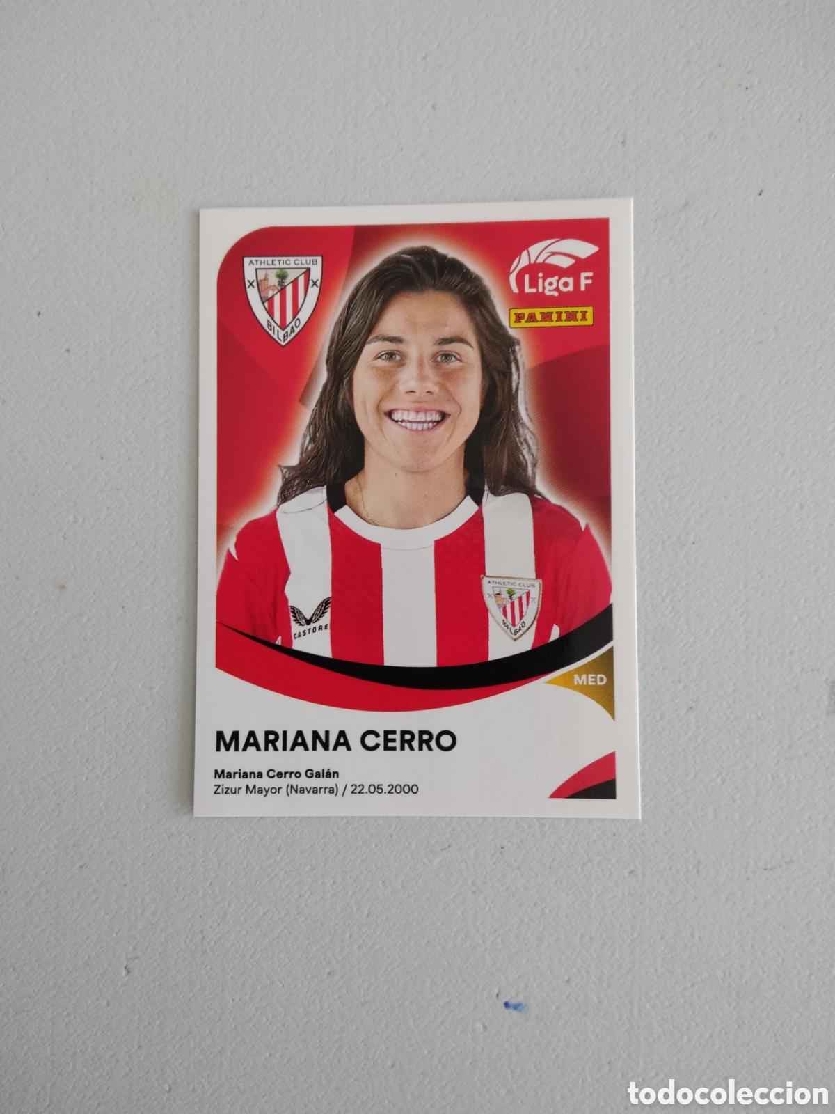 Cromos de f&uacute;tbol: 13 A MARIANA CERRO ATHLETIC CLUB LIGA F 2024 2025