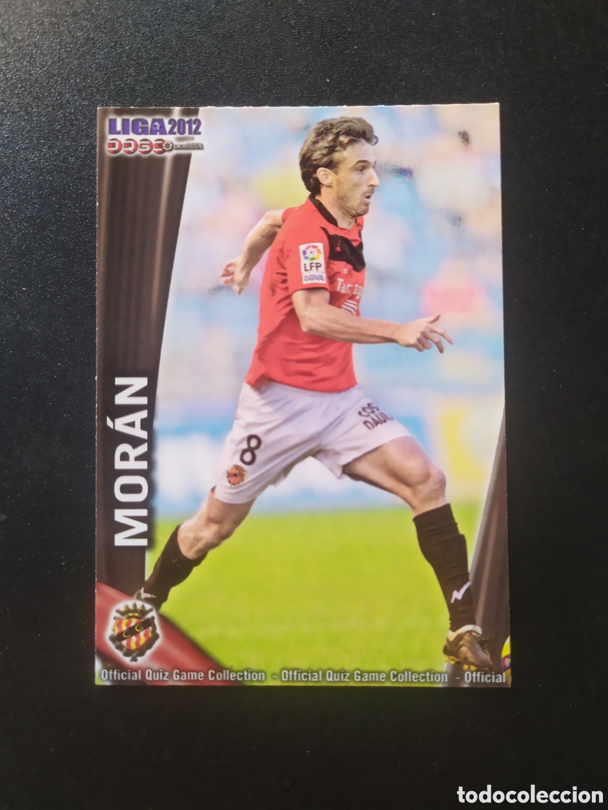 Cromos de f&uacute;tbol: Mundicromo fichas Liga 2011 2012 11 12 Mor&aacute;n n&deg; 1082 Gimnastic