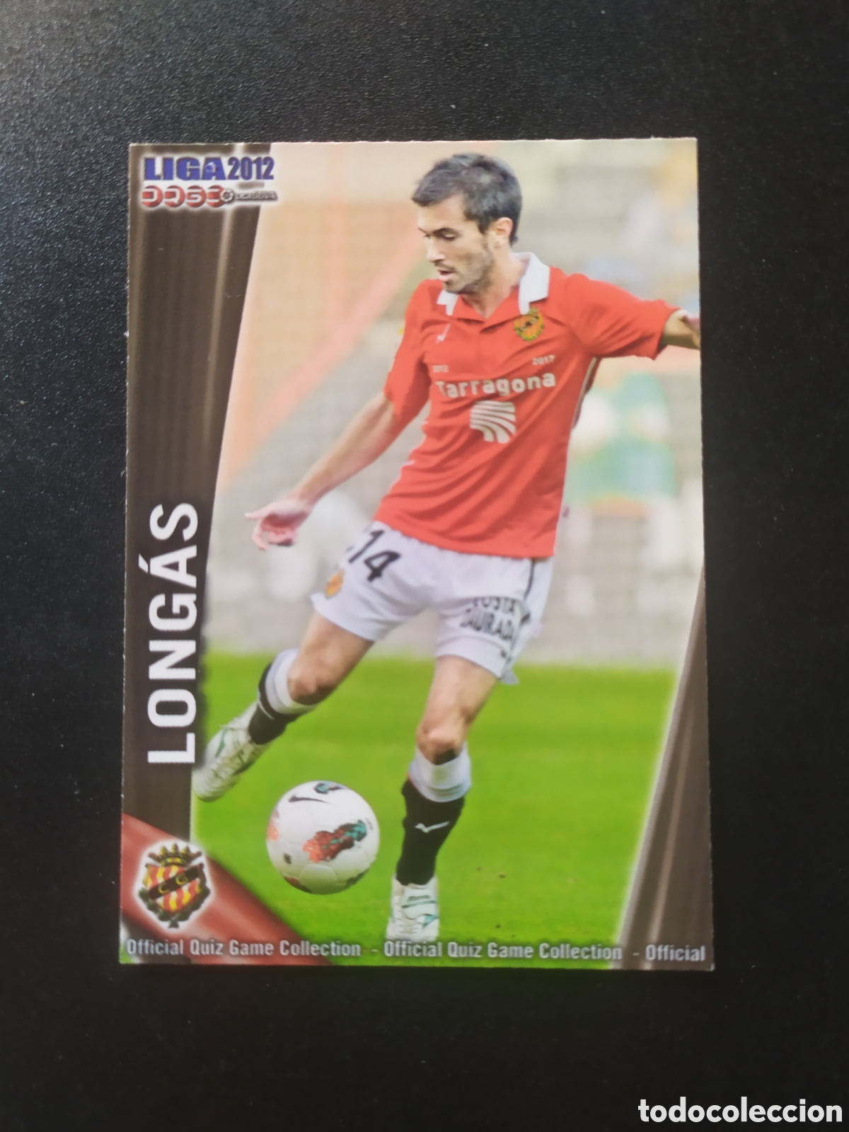 Cromos de f&uacute;tbol: Mundicromo fichas Liga 2011 2012 11 12 Longas n&deg; 1083 Gimnastic