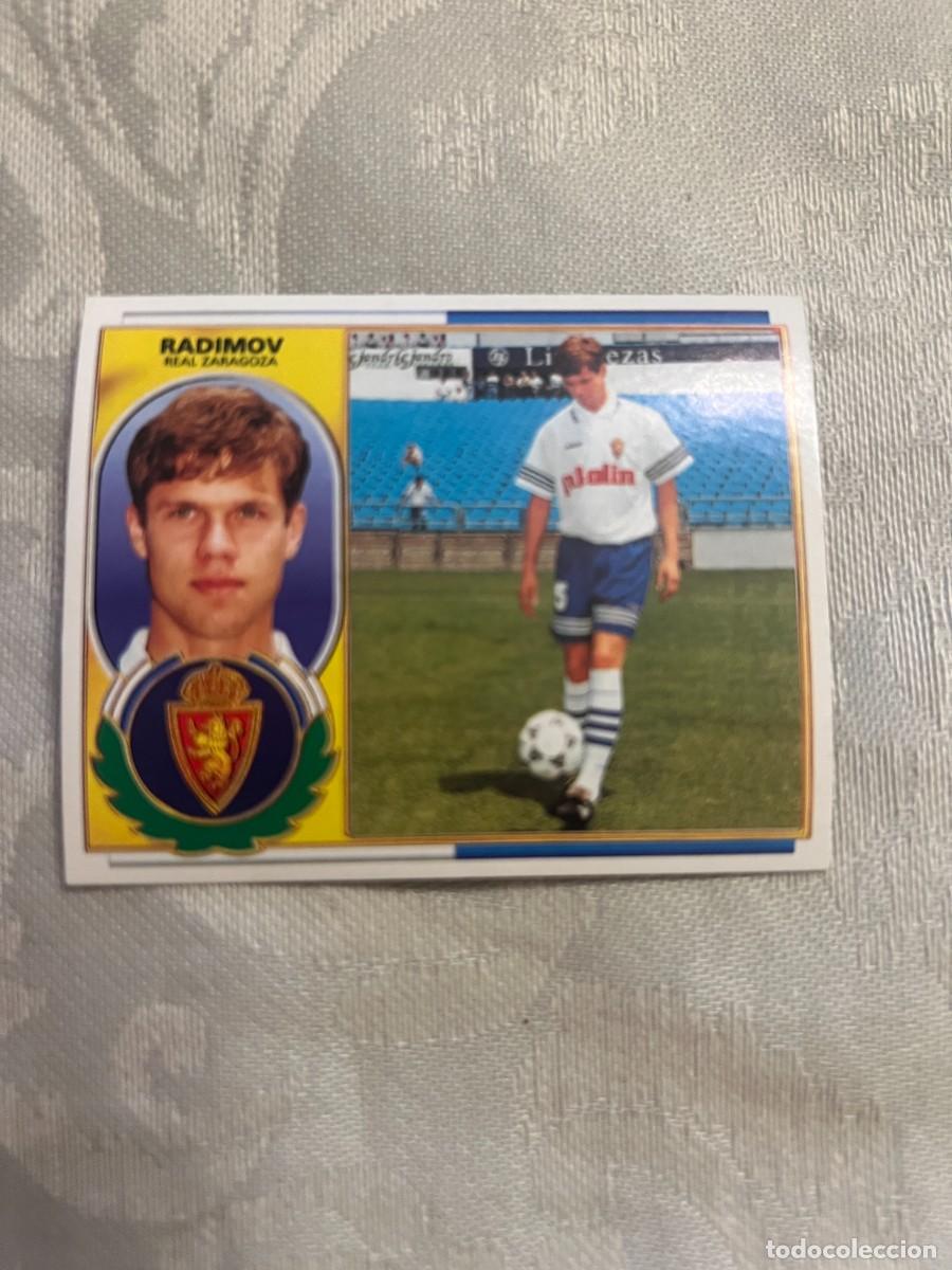 Cromos de f&uacute;tbol: RADIMOV ZARAGOZA SIN PEGAR EDICIONES ESTE 1996-97