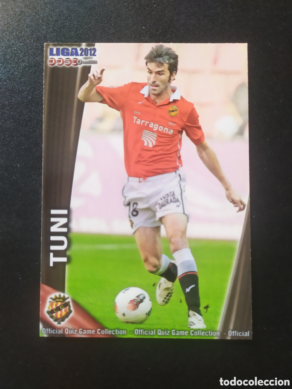 Cromos de f&uacute;tbol: Mundicromo fichas Liga 2011 2012 11 12 Tuni n&deg; 1084 Gimnastic