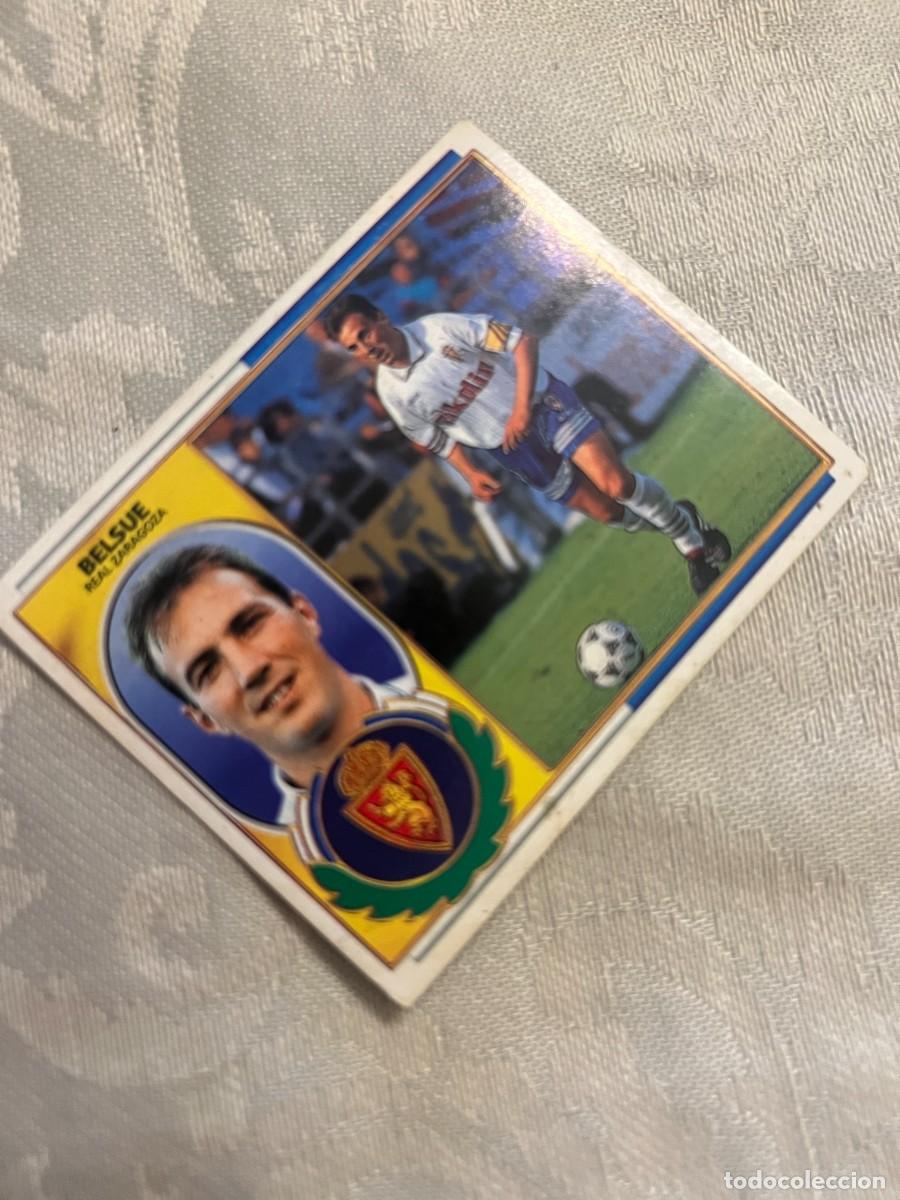 Cromos de f&uacute;tbol: BELSU&Eacute; ZARAGOZA SIN PEGAR EDICIONES ESTE 1996-97