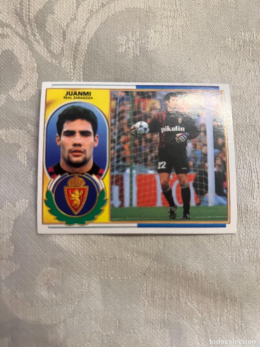 Cromos de f&uacute;tbol: JUANMI ZARAGOZA SIN PEGAR EDICIONES ESTE 1996-97