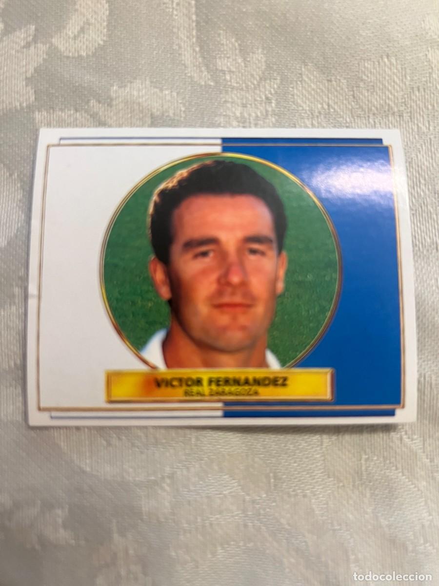 Cromos de f&uacute;tbol: VICTOR FERN&Aacute;NDEZ ZARAGOZA SIN PEGAR EDICIONES ESTE 1996-97