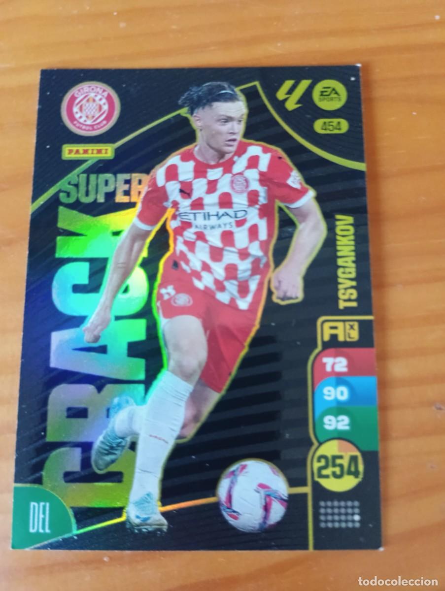 Cromos de f&uacute;tbol: 454 TSYGANKOV GIRONA FC SUPER CRACK FICHAS ALBUM ADRENALYN XL 2024 2025