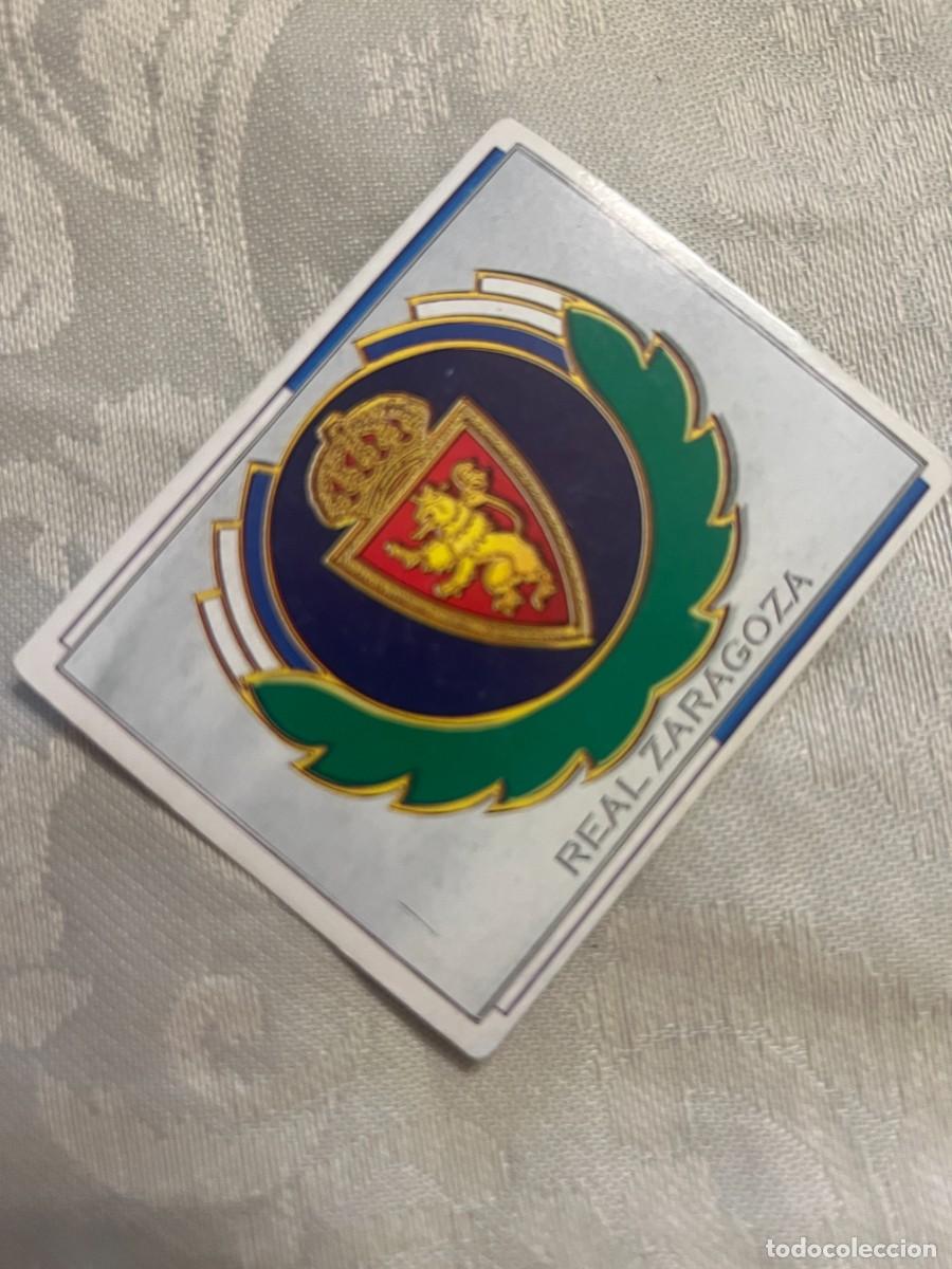 Cromos de f&uacute;tbol: ESCUDO ZARAGOZA SIN PEGAR EDICIONES ESTE 1996-97