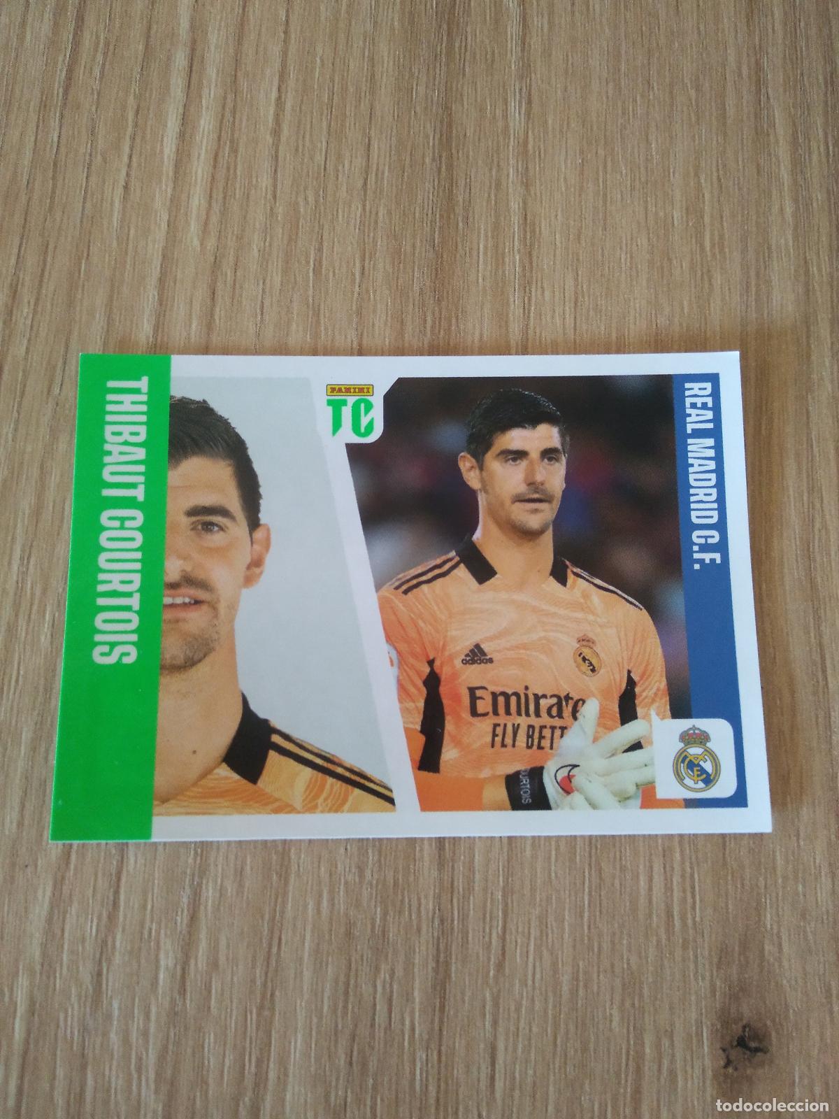 Cromos de f&uacute;tbol: 169 COURTOIS REAL MADRID CROMO FUTBOL PANINI TOP CLASS 2022 STICKER
