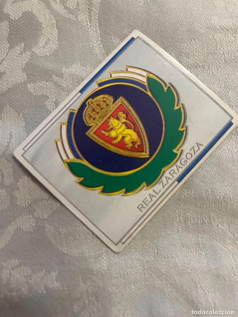 Cromos de f&uacute;tbol: ESCUDO ZARAGOZA SIN PEGAR EDICIONES ESTE 1996-97