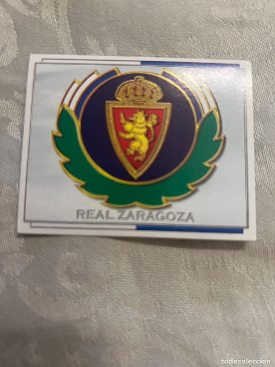 Cromos de f&uacute;tbol: ESCUDO ZARAGOZA SIN PEGAR EDICIONES ESTE 1996-97
