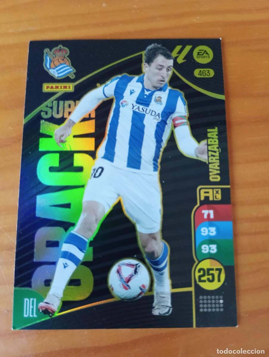 Cromos de f&uacute;tbol: ADRENALYN XL 2024-25 SUPER CRACK CARD N&ordm; 463 OYARZABAL REAL SOCIEDAD PANINI