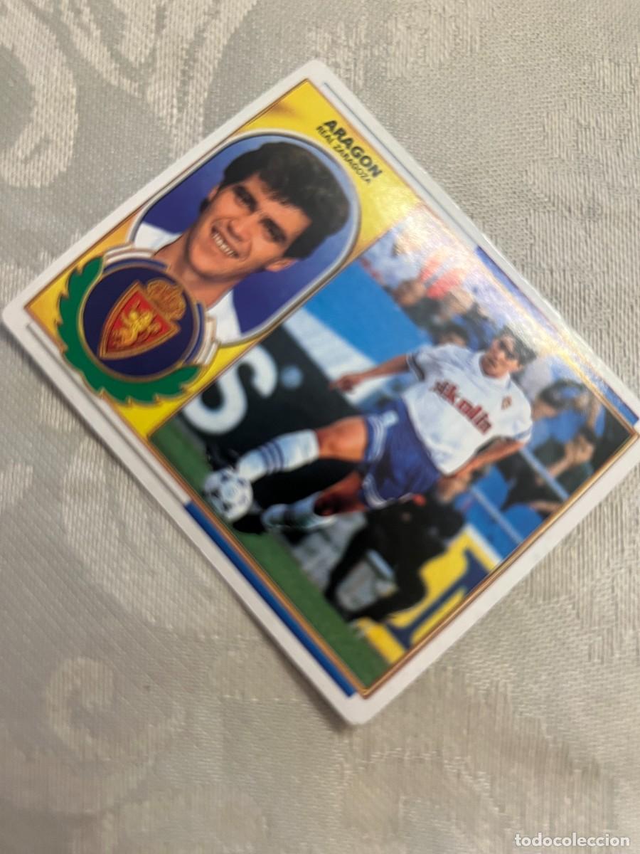 Cromos de f&uacute;tbol: ARAG&Oacute;N ZARAGOZA SIN PEGAR EDICIONES ESTE 1996-97