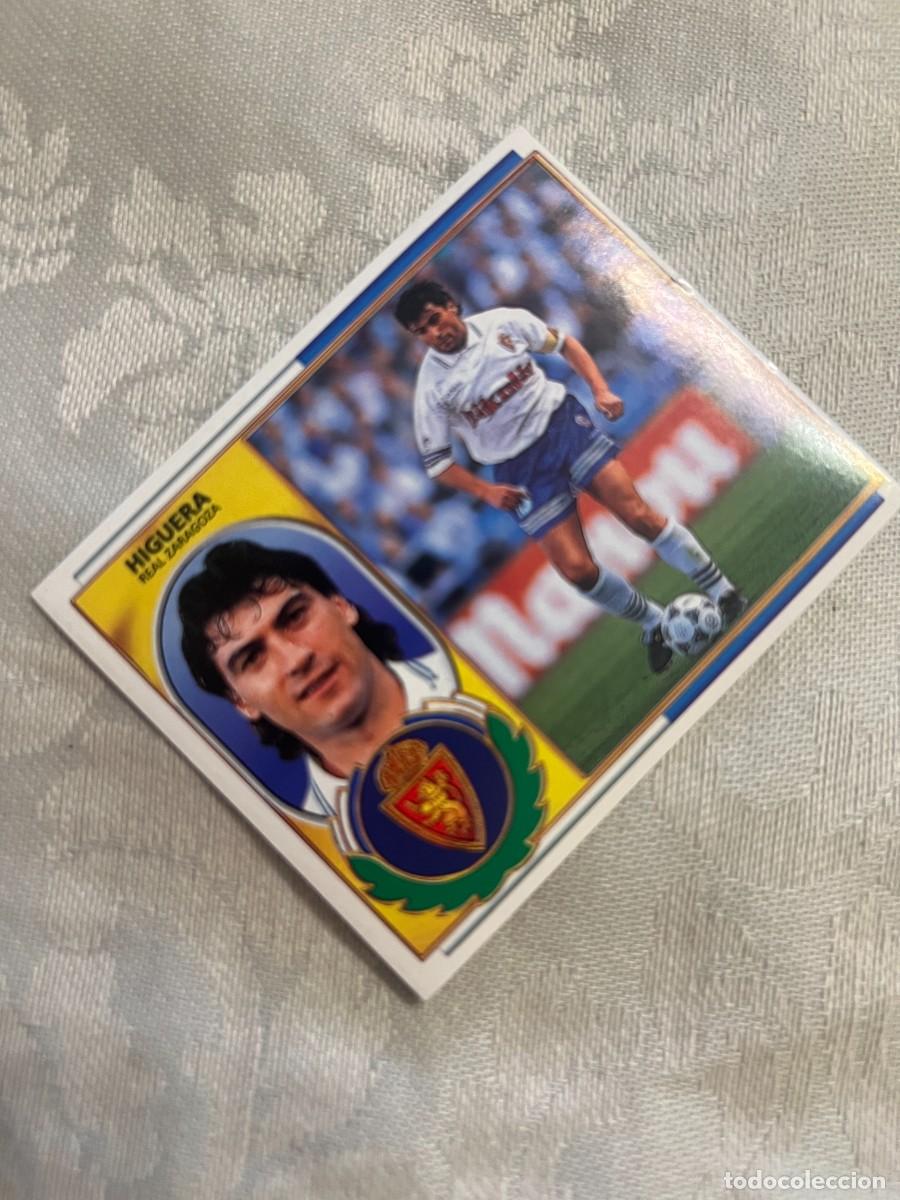 Cromos de f&uacute;tbol: HIGUERA ZARAGOZA SIN PEGAR EDICIONES ESTE 1996-97