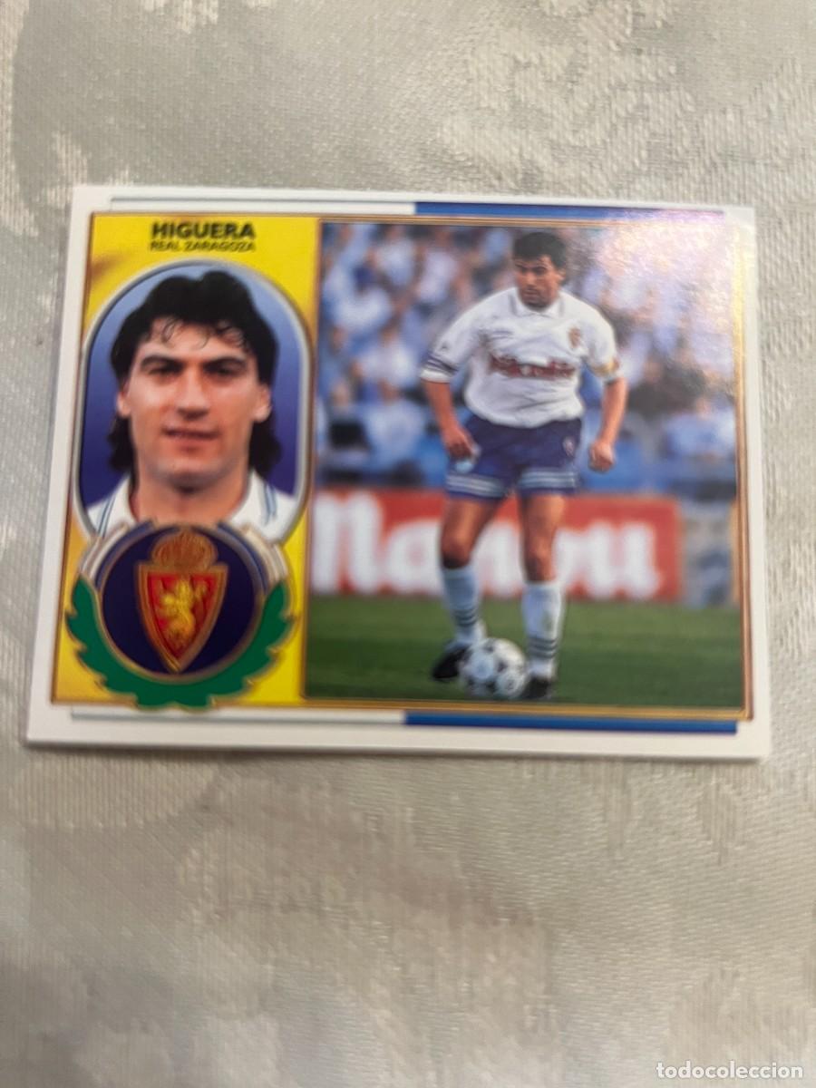 Cromos de f&uacute;tbol: HIGUERA ZARAGOZA SIN PEGAR EDICIONES ESTE 1996-97