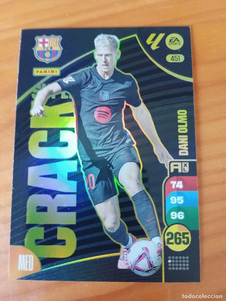 Cromos de f&uacute;tbol: 451 DANI OLMO SUPER CRACK DEL BARCELONA 2024 2025 ADRENALYN XL 24 25 PANINI