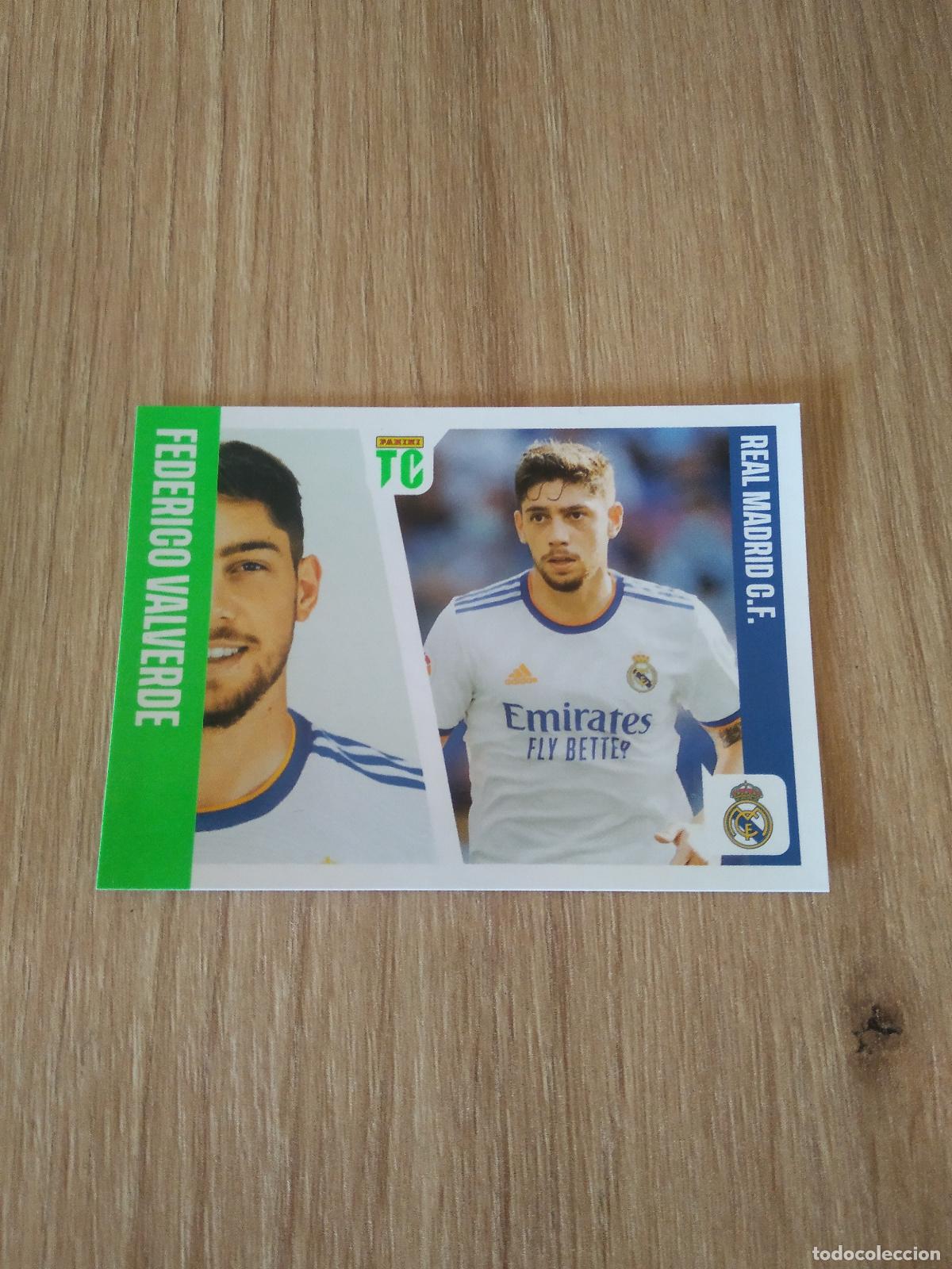 Cromos de f&uacute;tbol: 180 FEDE VALVERDE REAL MADRID CROMO FUTBOL PANINI TOP CLASS 2022 STICKER