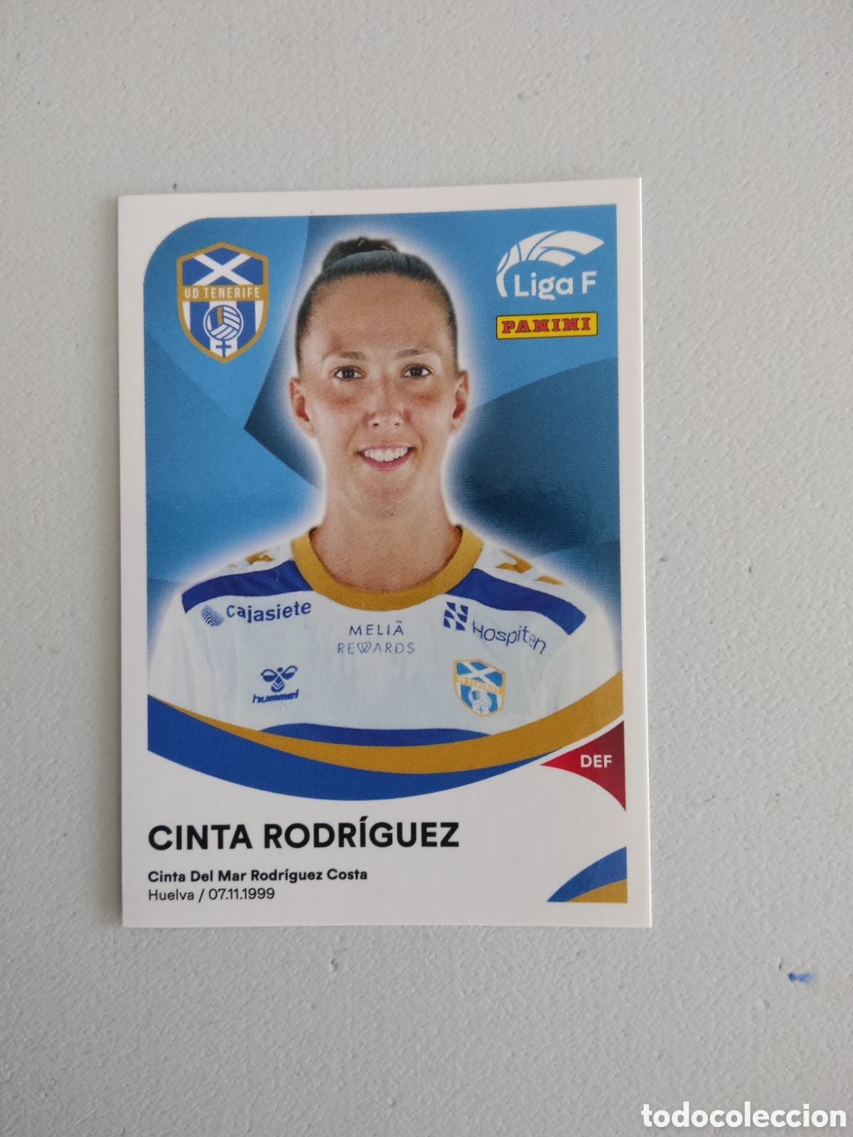 Cromos de f&uacute;tbol: 88 CINTA RODRIGUEZ COSTA ADEJE TENERIFE LIGA F 2024 2025