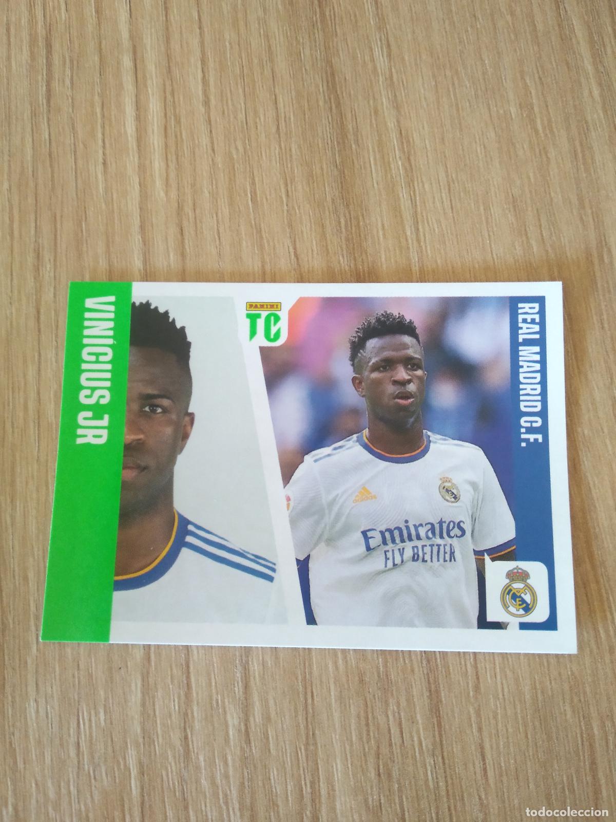 Cromos de f&uacute;tbol: 183 VINICIUS REAL MADRID CROMO FUTBOL PANINI TOP CLASS 2022 STICKER