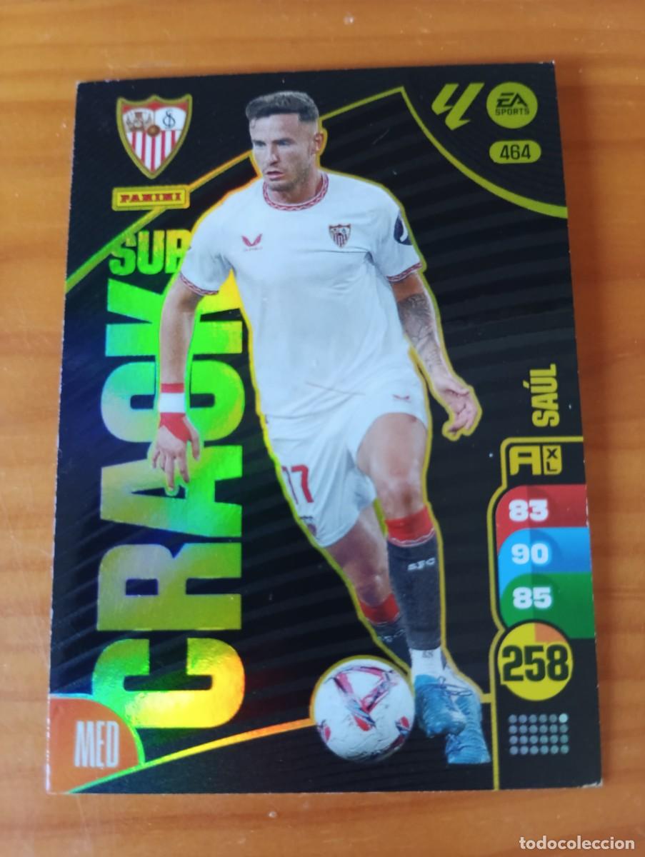 Cromos de f&uacute;tbol: Adrenalyn XL 24 25 Super Crack N&ordm; 464 Saul Sevilla 2024-2025
