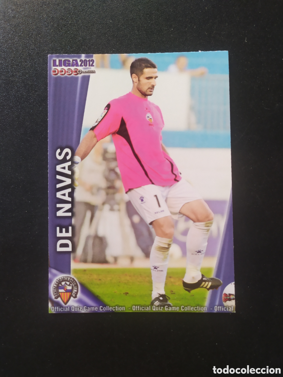 Cromos de f&uacute;tbol: Mundicromo fichas Liga 2011 2012 11 12 De Navas n&deg; 1093 Sabadell