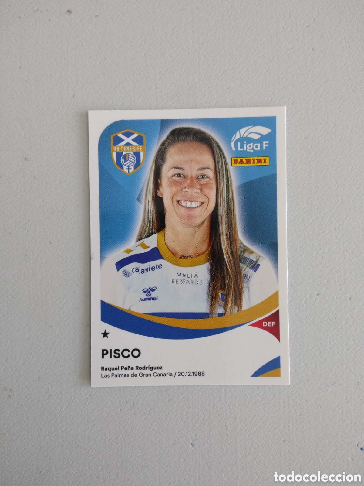 Cromos de f&uacute;tbol: 91 PISCO COSTA ADEJE TENERIFE LIGA F 2024 2025