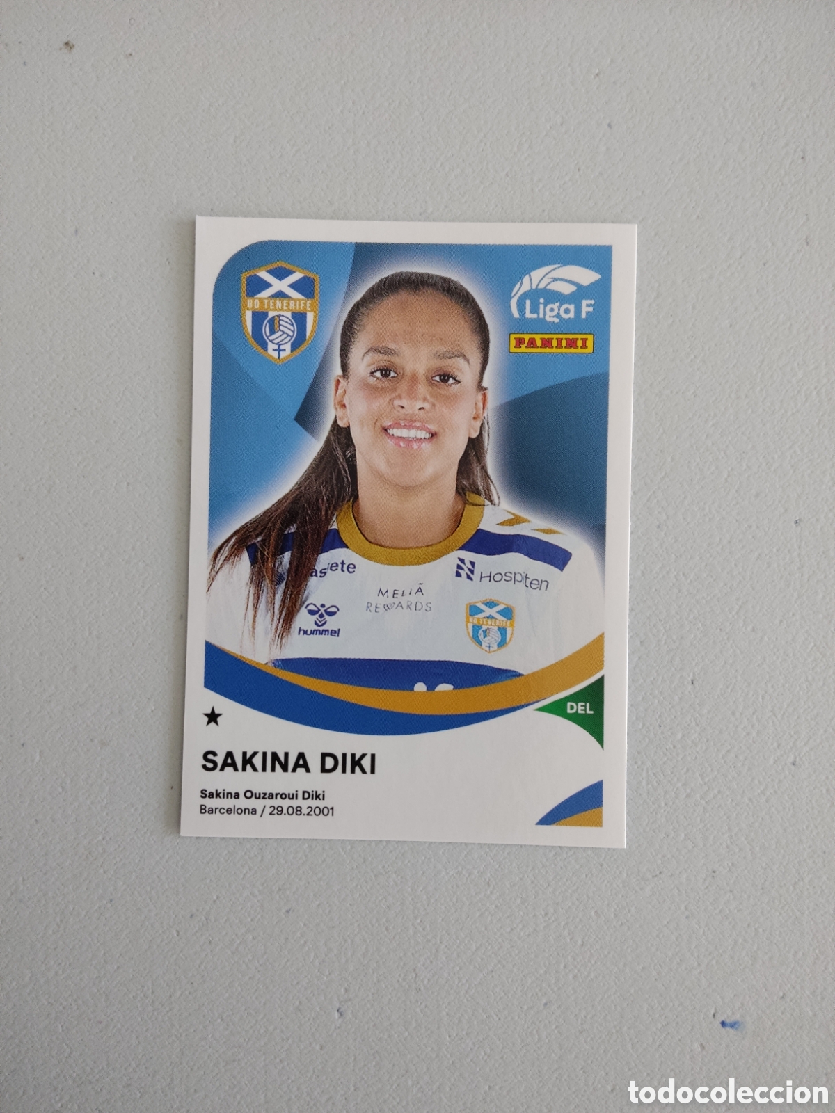 Cromos de f&uacute;tbol: 97 SAKINA DIKI COSTA ADEJE TENERIFE LIGA F 2024 2025