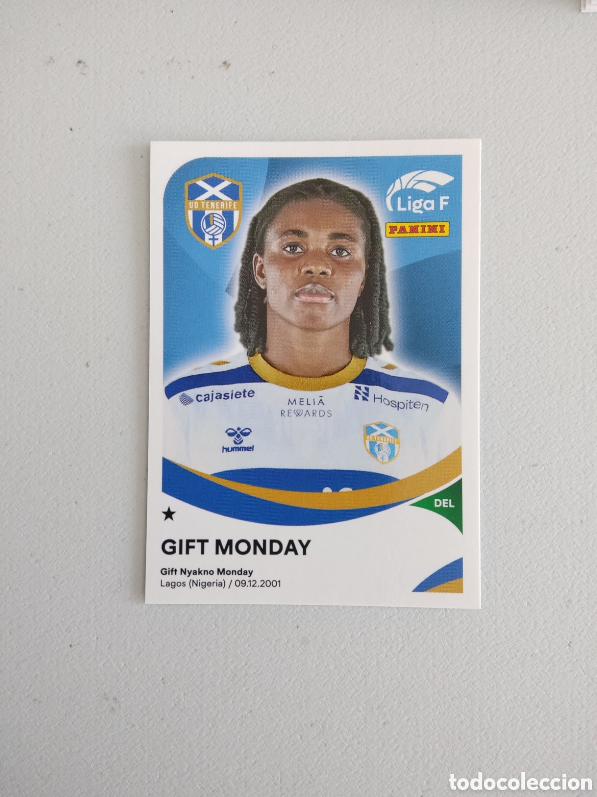 Cromos de f&uacute;tbol: 101 GIFT MONDAY COSTA ADEJE TENERIFE LIGA F 2024 2025